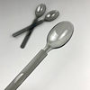 Wholesale disposable spoon thickened long handle plastic spoon tableware spoon high temperature resistant soup spoon dessert restaurant commercial upscale