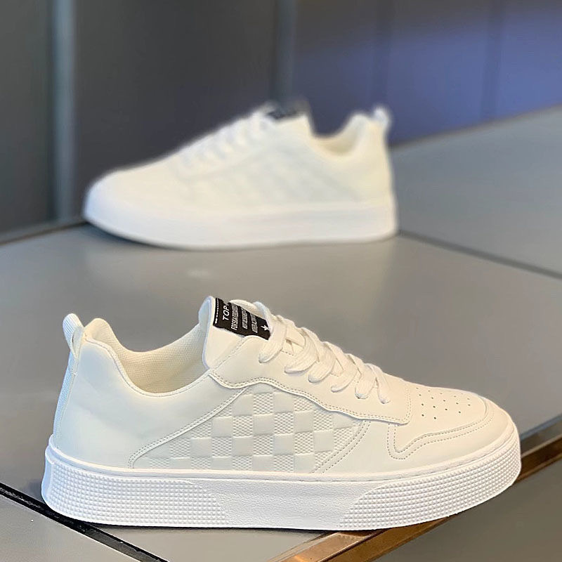 Summer Men's Shoes New Breathable White Shoes Men's Trendy All-match Platform Sneakers Casual Shoes Sneakers Trendy Shoes 1 O1CN01kWdUhX1Gai1jEZt1u !!2210952420639 0 cib