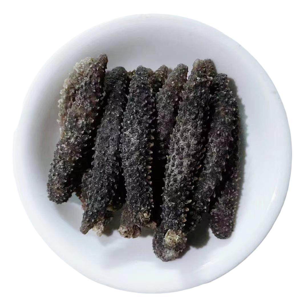 Natural Wild Deep Sea Popular Indonesian Small Black Sea Cucumber Light Dried 500g Sea Cucumber Dry Goods Soaked in Large Seafood