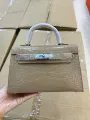 Silver buckle-khaki