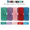 Suitable for iPhone 17 Embossed Seven-Petal Flower Phone Case, Apple 16/15 Card Holder Stand, S25 Google Protective Case