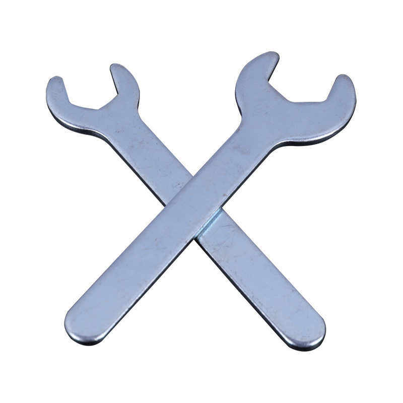 扳手 开口锻压镀锌冲压薄型小扳手 A3五金迷你钢呆头家用铁皮扳手