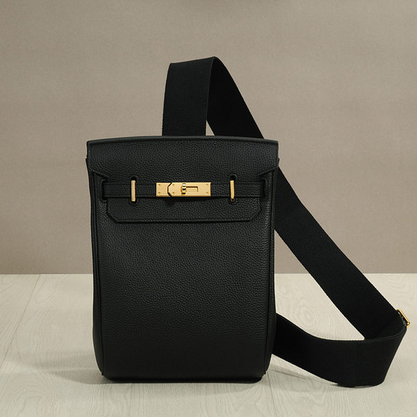 Túi Đeo Ngực/Đeo Chéo Kelly Unisex Da Bò Màu Cam, Xanh, Đen, Nâu...