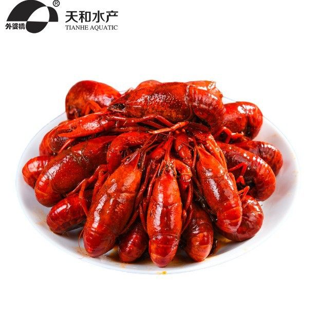 Tianhe Aquatic Products Frozen Freshwater Crayfish 10Kg/Box Raw Materials Wholesale Factory Direct Sales