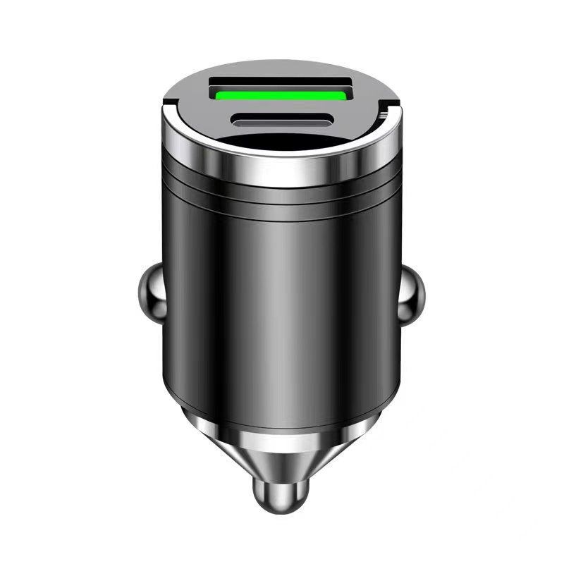 100W Car Charger 66W Super Fast Charge 12-24V Universal PD25W Apple Android Car Invisible Car Charger