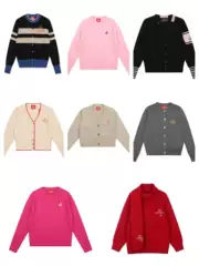 25Ss Weiwei Spring New Saturn Embroidered Sweater with Ruffled Collar Korean Style Slim Fit Knitwear Collection