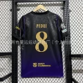 2627 barcelona away no. 8 + champions league armband