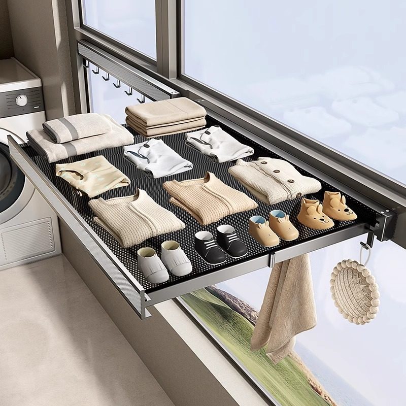 Sock and Sweater Drying Rack, Invisible Folding Drying Net, Wool Sweater Flat Drying Rack, Clothes Drying Net