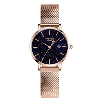 Student Watches for Middle and High School Girls, Women's Wristwatches, Big Brand Waterproof Watches, High-End Women's Watches with Diamond Dial