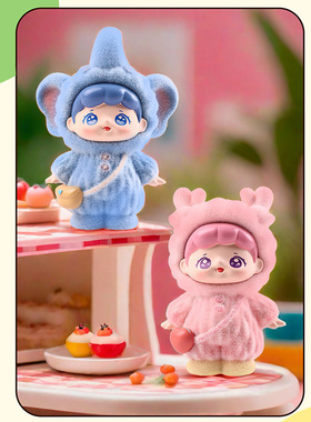 欢乐麻将对对碰暖心小派对盲盒山海异兽多巴胺蛋搭子公仔桌面摆件