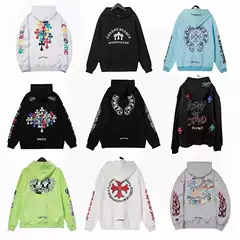26 Cross-Border Aliexpress Amazon New High-End Custom Version Heavyweight Material Klorin Hoodie with Cross Design