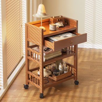 Coffee Table, Tea Room, Tea Rack, Home Living Room Sofa, Simple Small Side Table, Multi-Layer Storage Rack, Hand-Made Ornaments Storage Rack