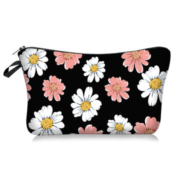 Cross-Border New Daisy Series Cosmetic Bag Hand Storage Toiletry Bag Lazy Portable Travel Bag