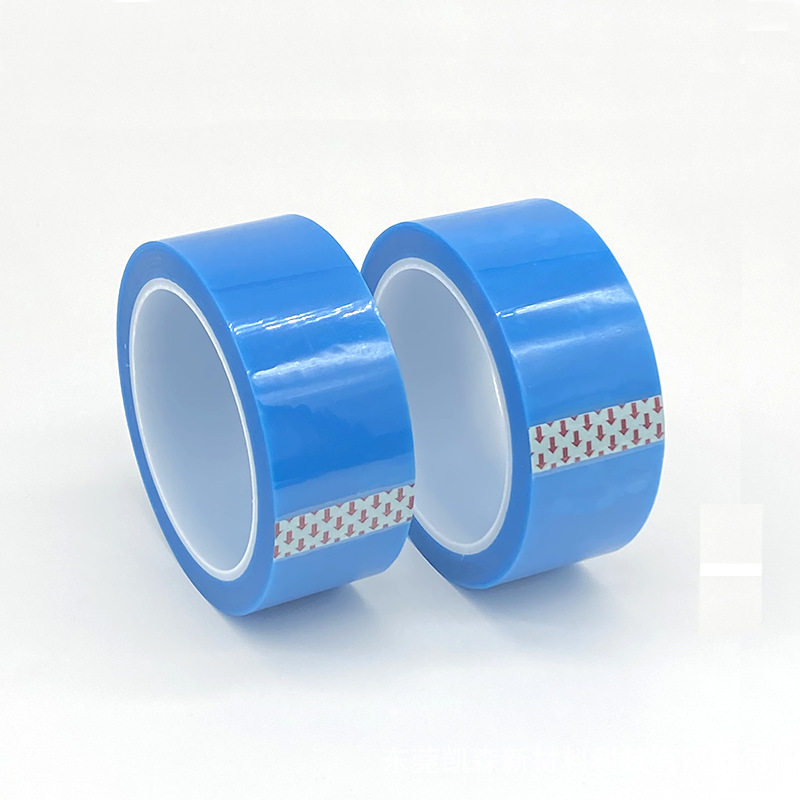 Manufacturer Wholesale Pet Blue Fixing Tape for Refrigerators and Home Appliances, Traceless, Temperature-Resistant, Waterproof, Non-Residue Adhesive, High Temperature Resistance