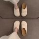 Bohemian Thick-Soled Birkenstock Shoes for Women, Slip-On Closed-Toe Mules for Spring/Summer 2025 Vacation