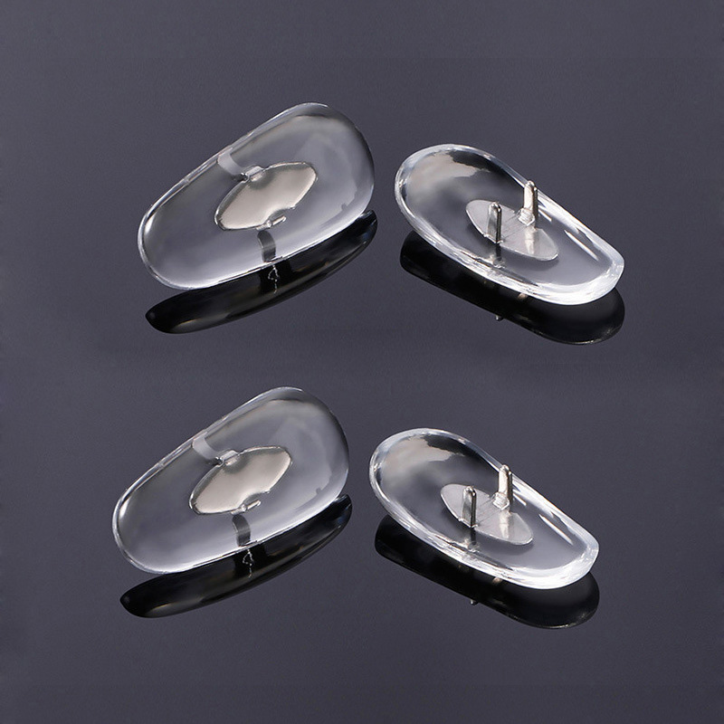 Metal glasses feet buckle clip mouth nose pad nose pad 3025/3026 leaf sunglasses glasses Accessories Wholesale