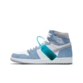 Aj1 high top-washed blue