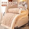 Autumn and Winter Thickeneded and Warm Double-Sided Velvet Taffeta Lamb Velvet Blanket Quilt Single Quilt Quilt Cover Nap Blanket Cover Blanket