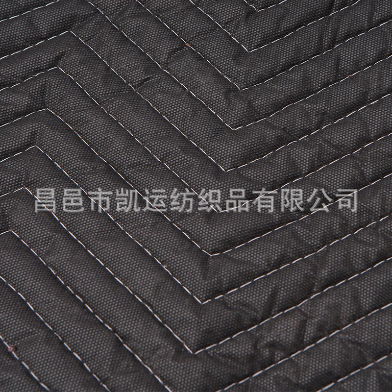 Furniture Packaging Blanket Electrical Furniture Transportation Protection Blanket Solid Color W-type Quilted Blanket Anti-bump Packaging Blanket Spot
