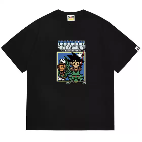 Long-Term Trend in Summer Fashion: Heavyweight Crew Neck Casual Short-Sleeve Couple's Loose Tops for Men and Women