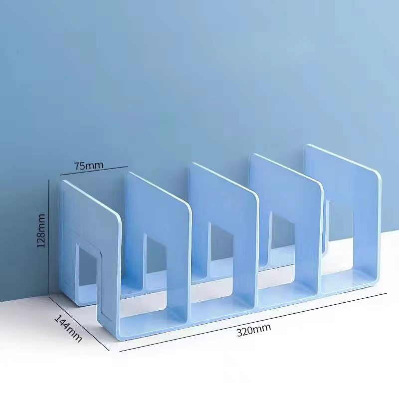 Transparent book stand acrylic children's book stand desktop bookshelf partition board book table desk shelf table