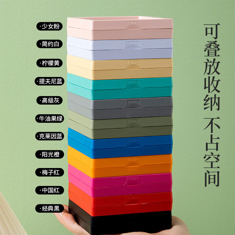 Jewelry suspension box wholesale pe film box bracelet earrings ring anti-oxidation jewelry box transparent display storage