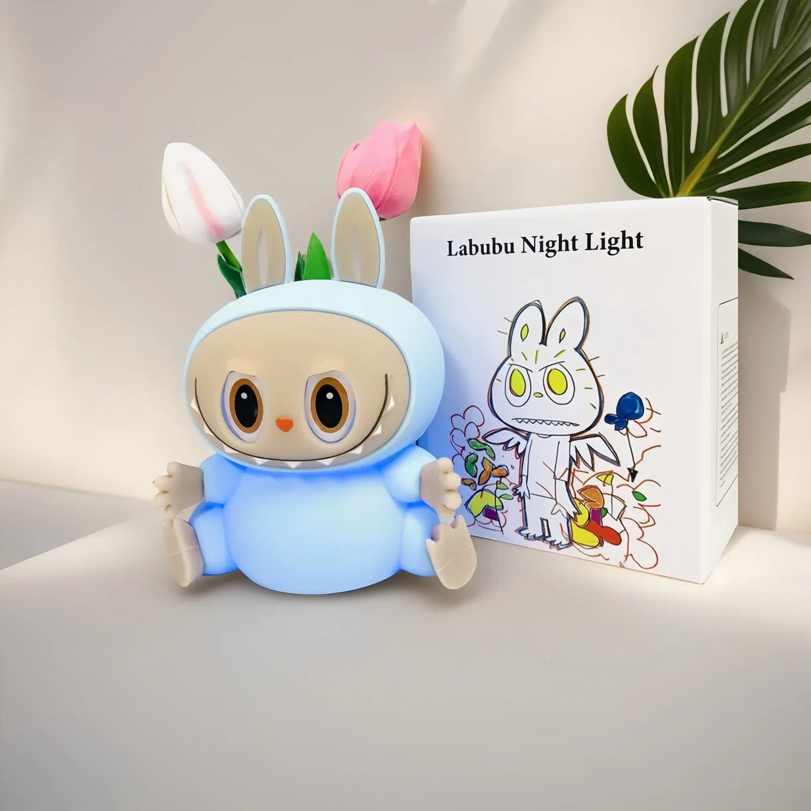 Cross-Border Rabbit Night Light Bedroom Lamp Bedside Sleep Children's Atmosphere Birthday Gift Girl Sleep Companion Pat Lamp