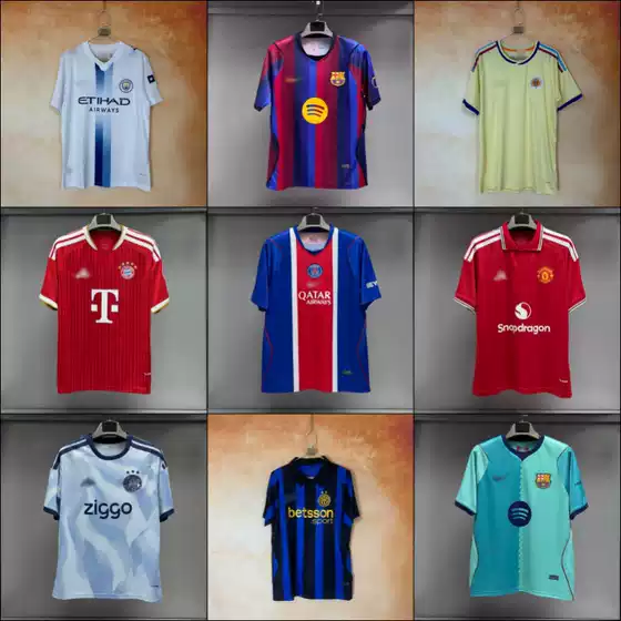 2627 Season World Cup Clubs Manchester City, Paris, Real Madrid, Arsenal Football Jerseys and National Team Jerseys Can Be Printed with Numbers and Shipped on Behalf of Customers