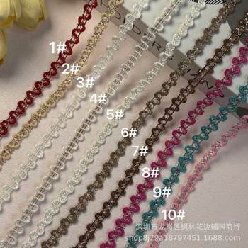 Factory in stock Chanel Style Lace Accessories Clothing Ingredients Weaving Handmade DIY Clothing Placket Cuff Jewelry