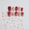 Colorful Fireworks New Year Nail Art Stickers Gilt Sparkling Dream Fireworks Romantic New Year Bright Fireworks Nail Stickers