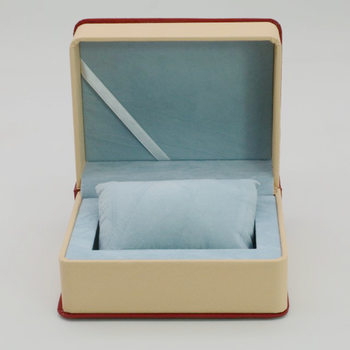Watch Box High-End Pu Leather Single Watch Box Jewelry Girl Birthday Gift Packaging Bracelet Jewelry Display Storage Box