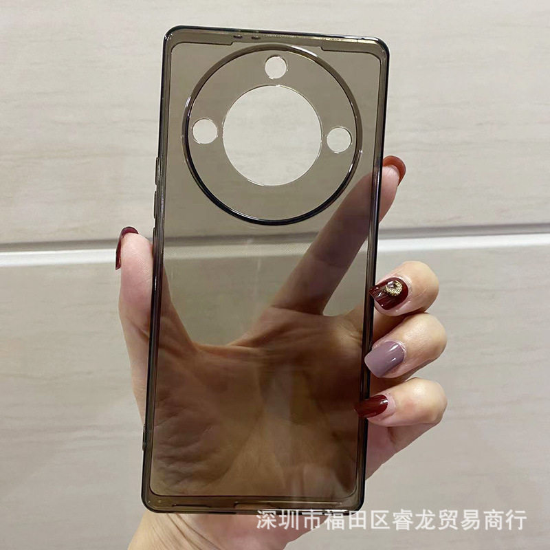 For Huawei NOVA13 Phone Case NOVA13PRO Protective Case NOVA12 Groove Drop Glue Diy Transparent Soft Case