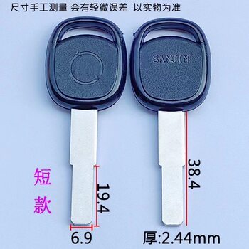 Emma Flat New Electric Car Flat Key Embryo Milling Slot Inside Electric Car Key Embryo Emma Key Embryo