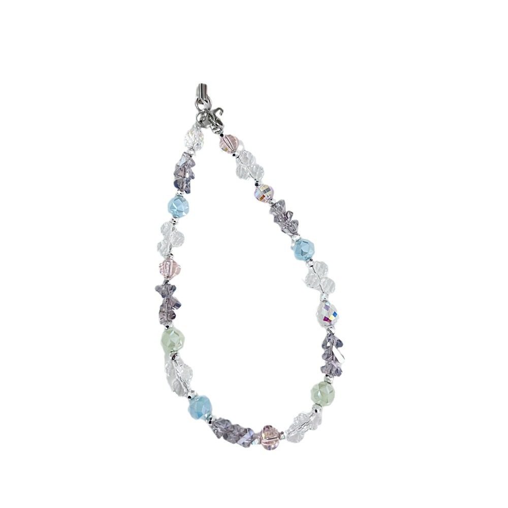 Crystal Flash Diamond KT Bear Hanging Chain Women's Mobile Phone Chain Universal Lanyard Wrist Band Pendant Pendant Bag