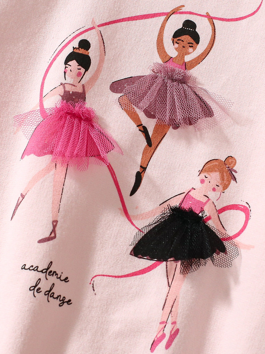 New Girls' Set, Fashion Hoodie Kids' Outfit, Autumn Long-sleeve Princess Set