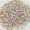 Nail Art Rhinestones 33-Cut Flat Bottom K9 Rhinestones Colorful Round Hairpin Makeup Handmade DIY Rhinestones Nail Art Fingertip Decorations Wholesale