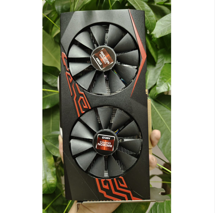 การ์ดจอแยกสำหรับคอมพิวเตอร์ตั้งโต๊ะ Rx580 8Gb หน่วยความจำคอมพิวเตอร์ประสิทธิภาพสูง Cfloldnfgat5 แบบ DDR5
