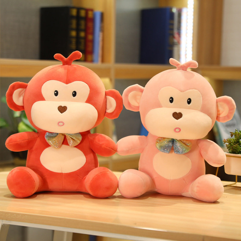 40厘米12寸大号毛绒玩具地推礼品娃娃婚礼互动公仔玩具活动定logo