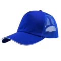 Royal blue mesh cap