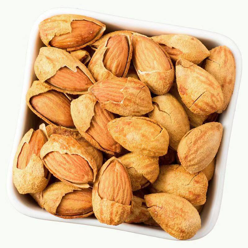 Almond Milk-Flavored Almonds in Bags for Wholesale, Hand-Peeled Almonds for New Year Snacks