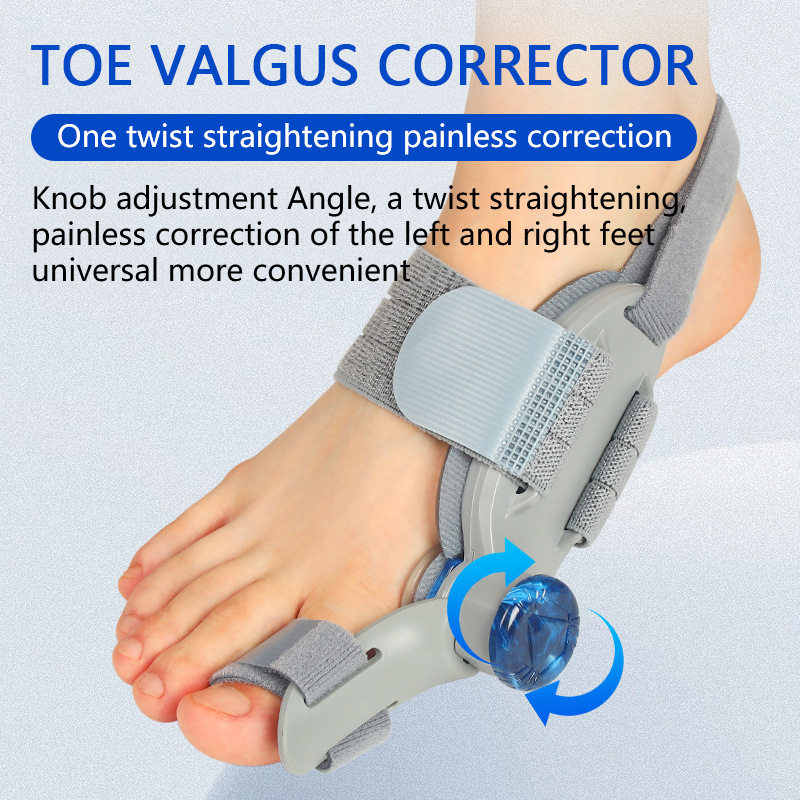 Toe Valgus Orthosis, Big Foot Bone Protrusion, Bend Overlapping Toe Corrector, Day and Night Toe Joint Corrector