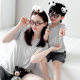 Children's Pajamas Summer Modal Short-sleeved Shorts suit Boys and Girls Thin Home Clothes