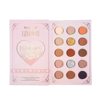 Cross-border foreign trade three-layer makeup eye shadow plate book book milk tea eye shadow plate Jiugongge eye shadow matte pearl