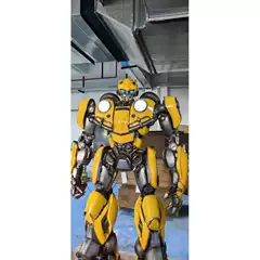 [in Stock] Bumblebee Movie Version Life-Size Statue Sculpture American Comic Transformers Series Autobot Crafts