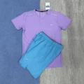 [ice silk quick dry] reflective cursor-nk set purple + blue