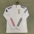 Half-zip white