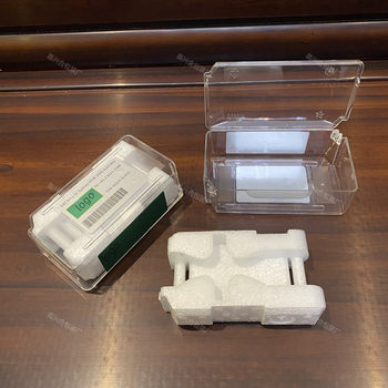 Factory Direct transparent watch box flip one-piece watch box Labor water ghost portable transport box travel box