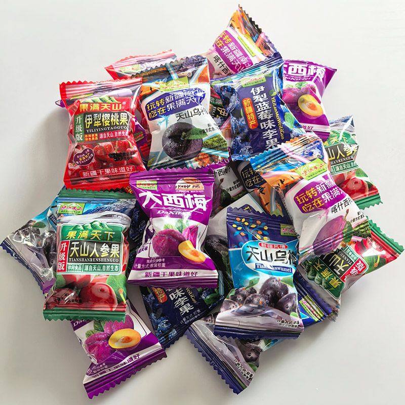 Assorted Preserved Fruits, Xinjiang Specialty, Plum, Blueberry Flavor, Plum Fruit, Cherry Fruit, Ginseng Fruit, Large Prune Wholesale