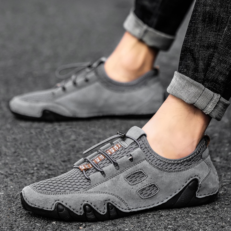 Giày Da Nam Thoáng Khí Hàng Mùa Hè