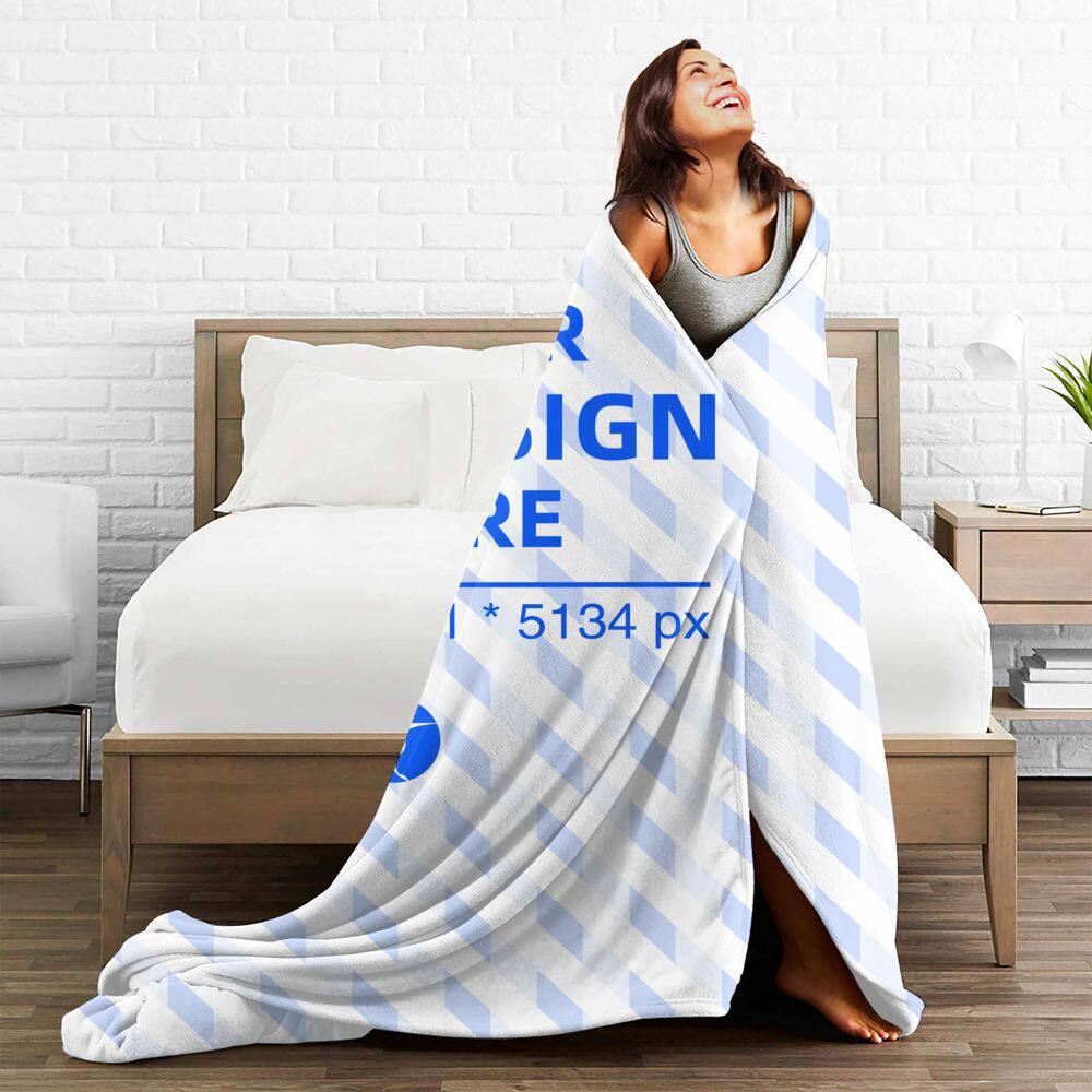 Double-Sided Flannel Blanket for Office Nap, Sofa Blanket, Home Use, Single-Person Air Conditioning Cover Blanket, Thickened and Warm